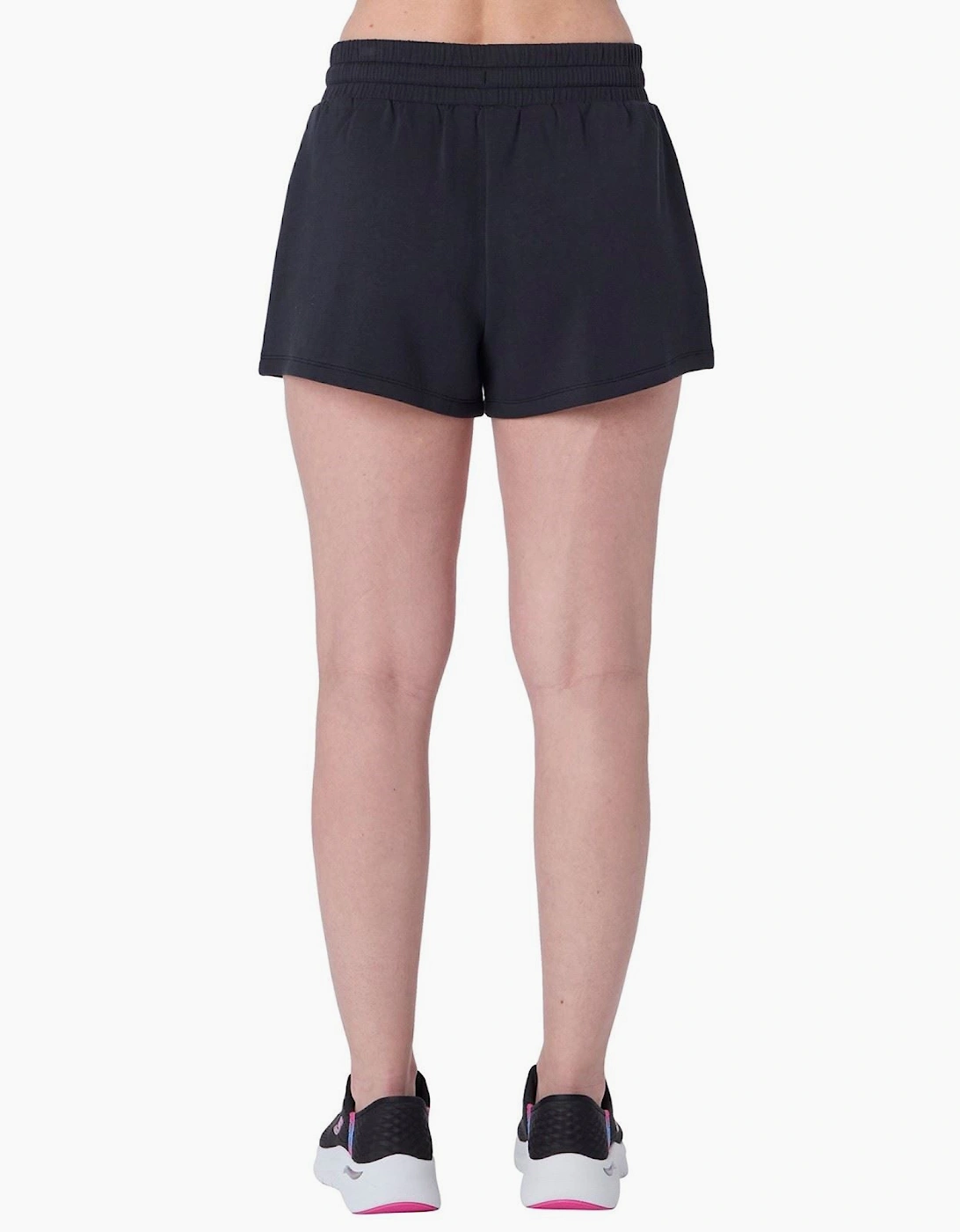 Skechers Skechluxe Elevate 5" Slip-In Women's Black Activewear Shorts