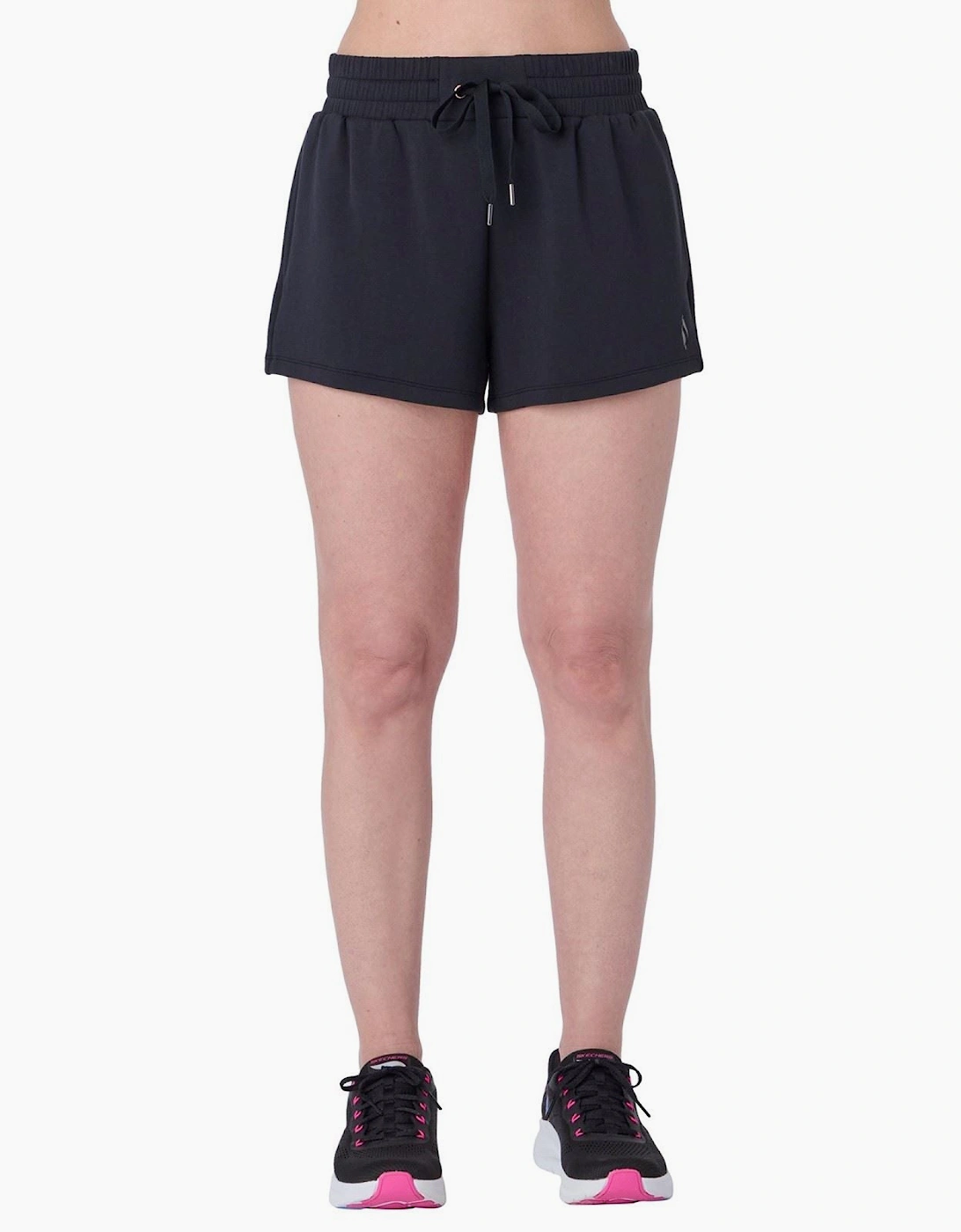 Skechers Skechluxe Elevate 5" Slip-In Women's Black Activewear Shorts, 3 of 2