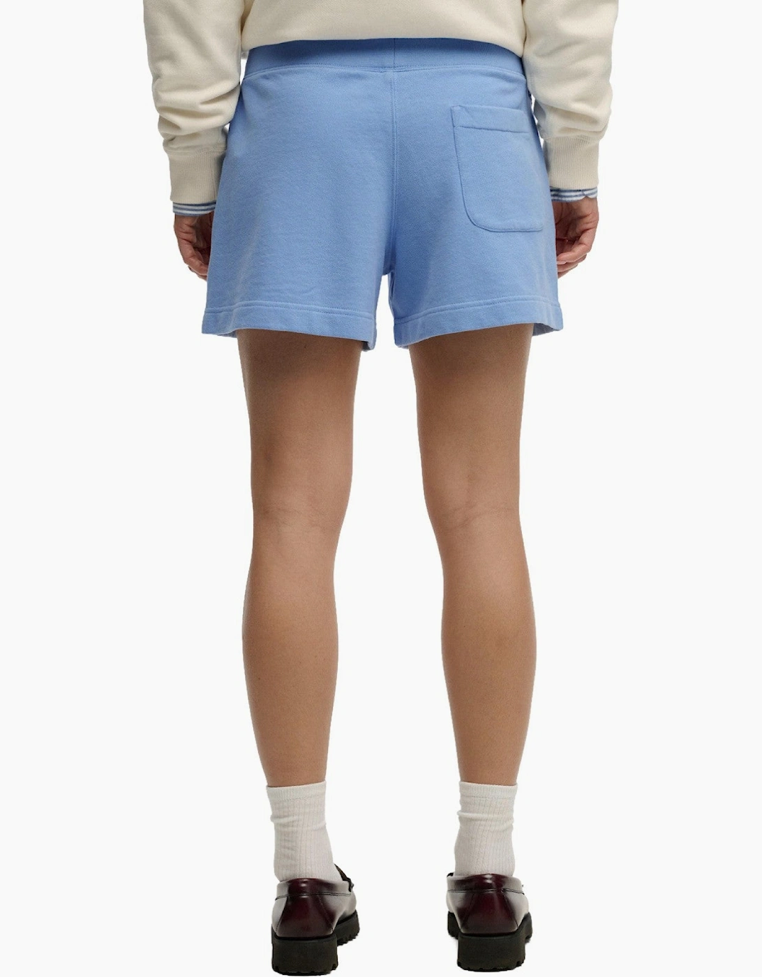 Superdry Womens Cotton Broderie Beach Shorts Chino Shorts, 2 of 1
