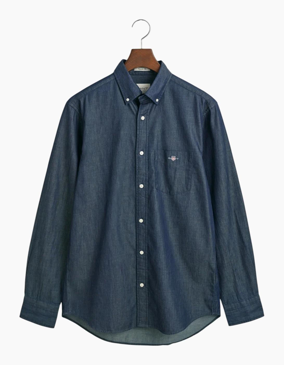 GANT INDIGO Mens Shirts Cotton Top