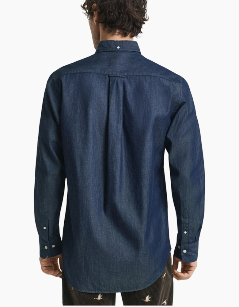 GANT INDIGO Mens Shirts Cotton Top