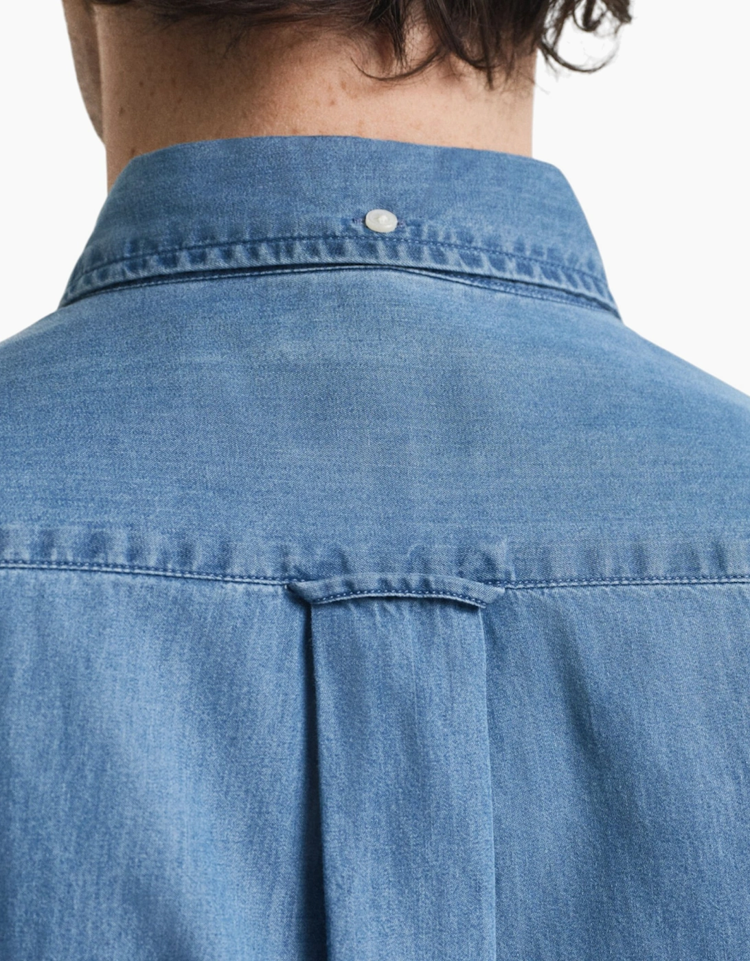 GANT INDIGO Mens Shirts Cotton Top