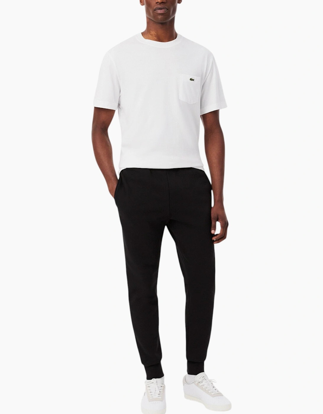 Lacoste Mens Sweatpants Slim Fit Joggers Cuffed