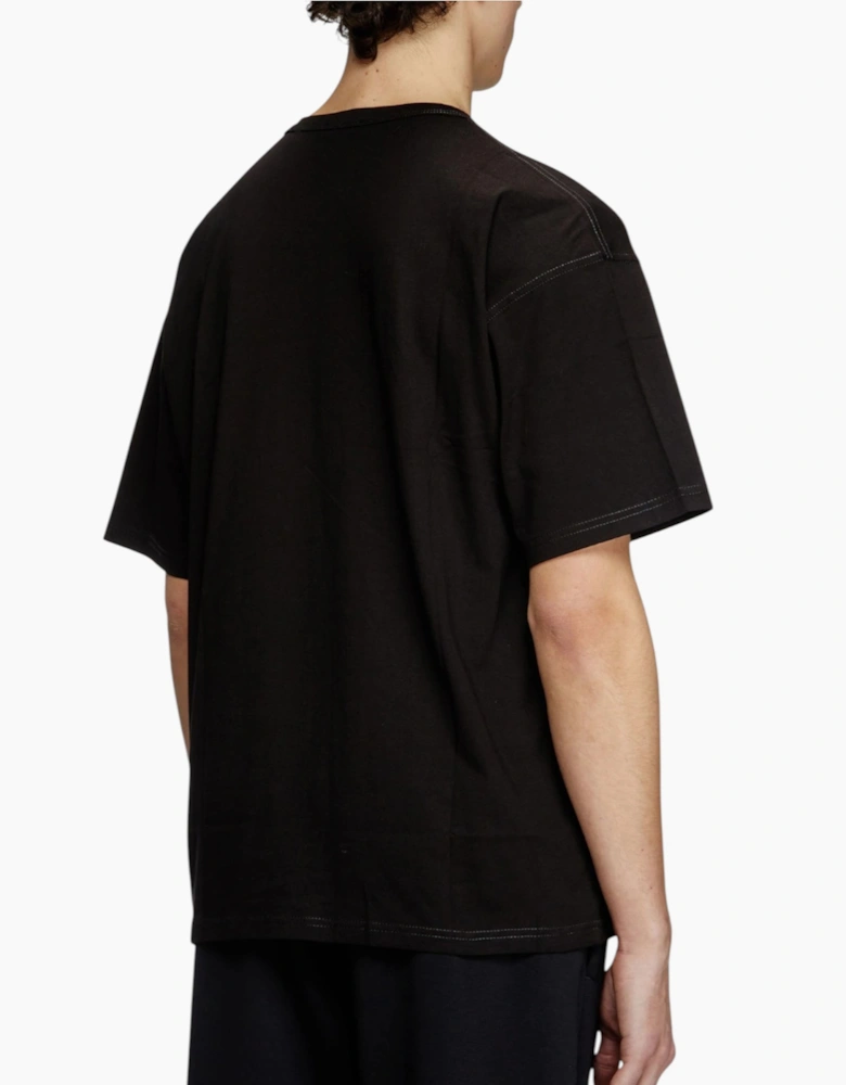 Diesel Mens T-Shirt Cotton Relaxed Summer Tee
