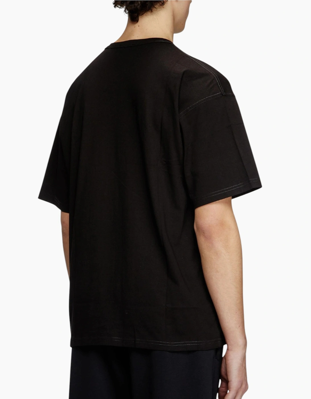 Diesel Mens T-Shirt Cotton Relaxed Summer Tee