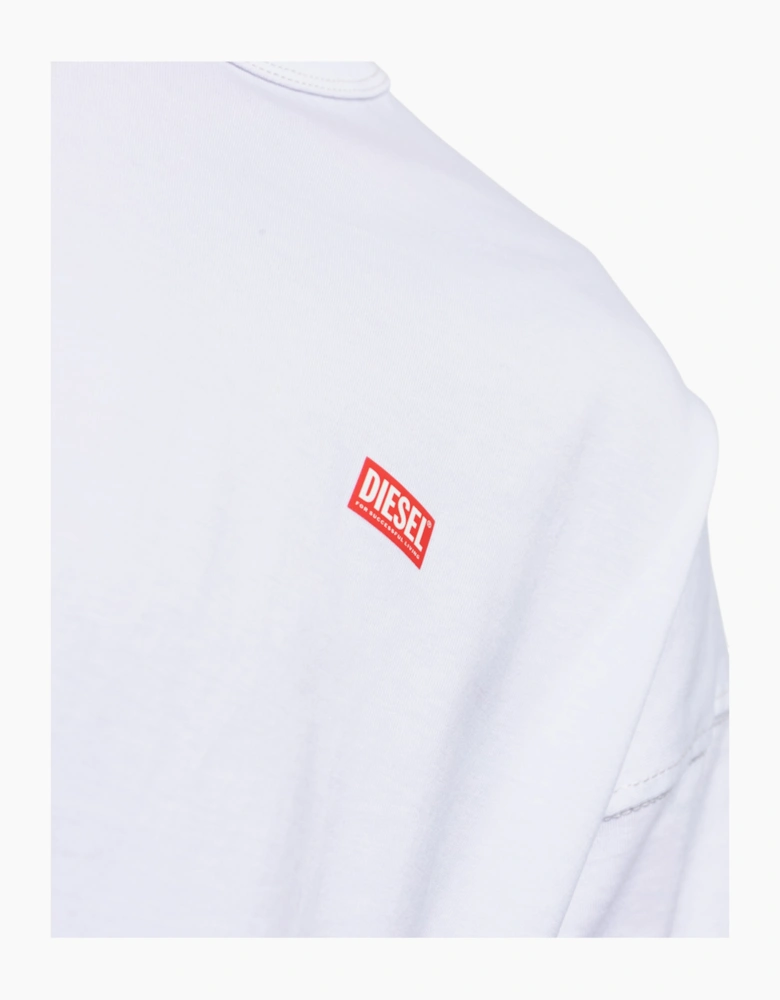 Diesel Mens T-Shirt Cotton Relaxed Summer Tee