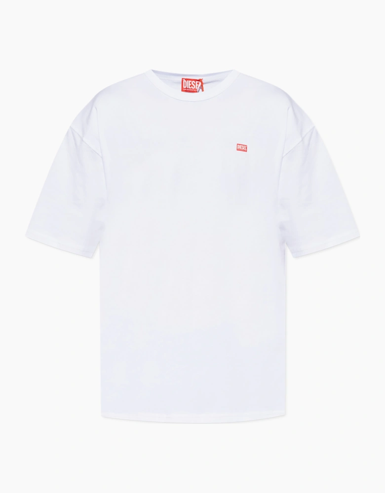 Diesel Mens T-Shirt Cotton Relaxed Summer Tee