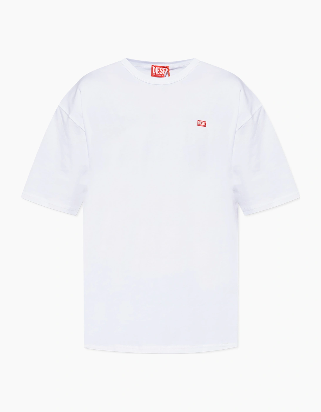 Diesel Mens T-Shirt Cotton Relaxed Summer Tee