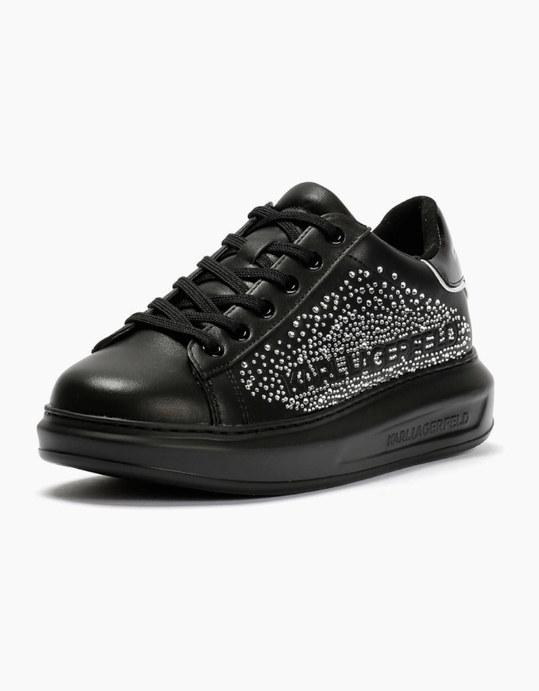 Karl Lagerfeld Kapri Konstellation Leather Women's Black/Silver Trainers