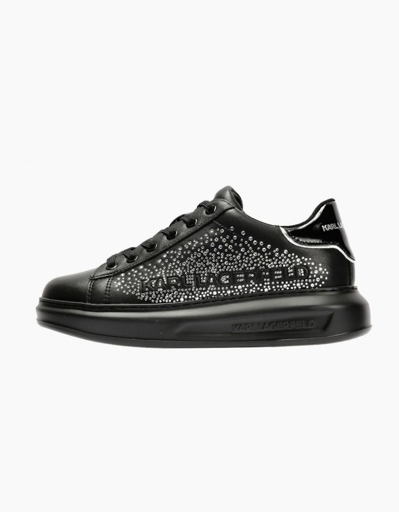 Karl Lagerfeld Kapri Konstellation Leather Women's Black/Silver Trainers
