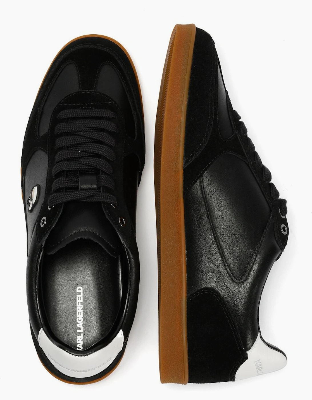 Karl Lagerfeld Kandidate NFT Leather Women's Black Trainers