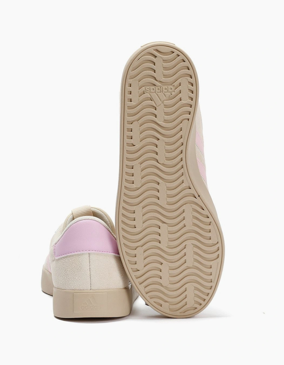 Adidas VL Court 3.0 Women's Beige/Pink Trainers