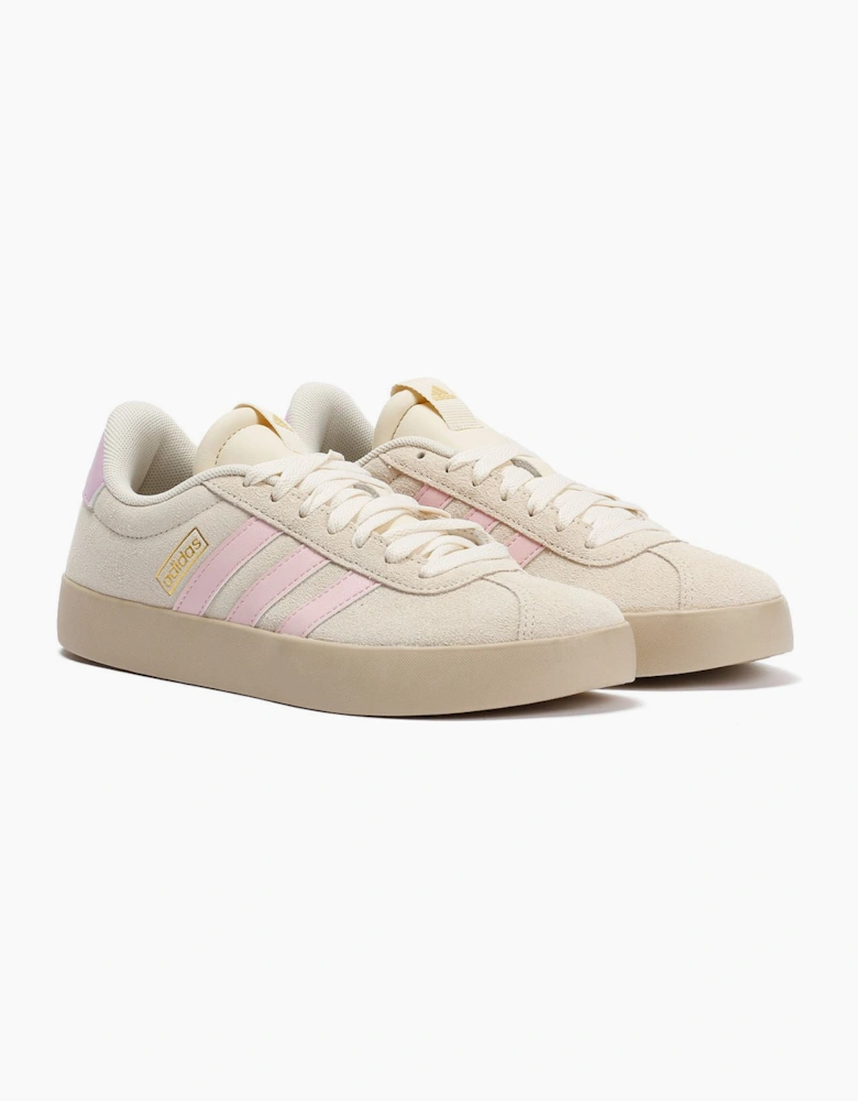 Adidas VL Court 3.0 Women's Beige/Pink Trainers
