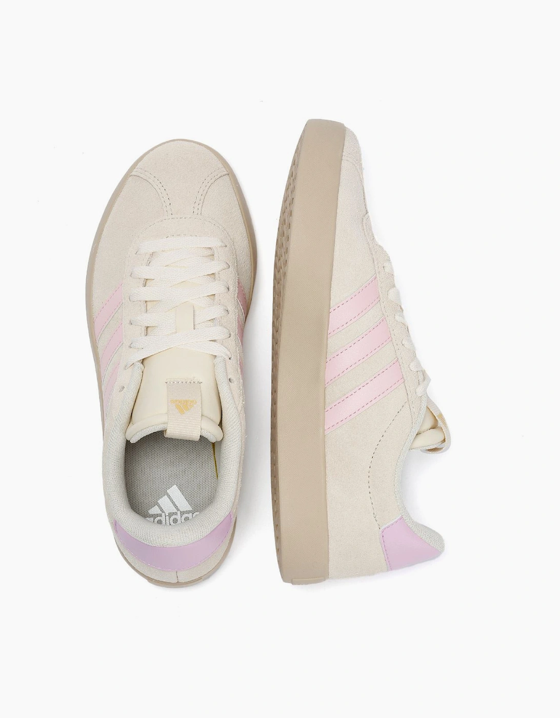 Adidas VL Court 3.0 Women's Beige/Pink Trainers