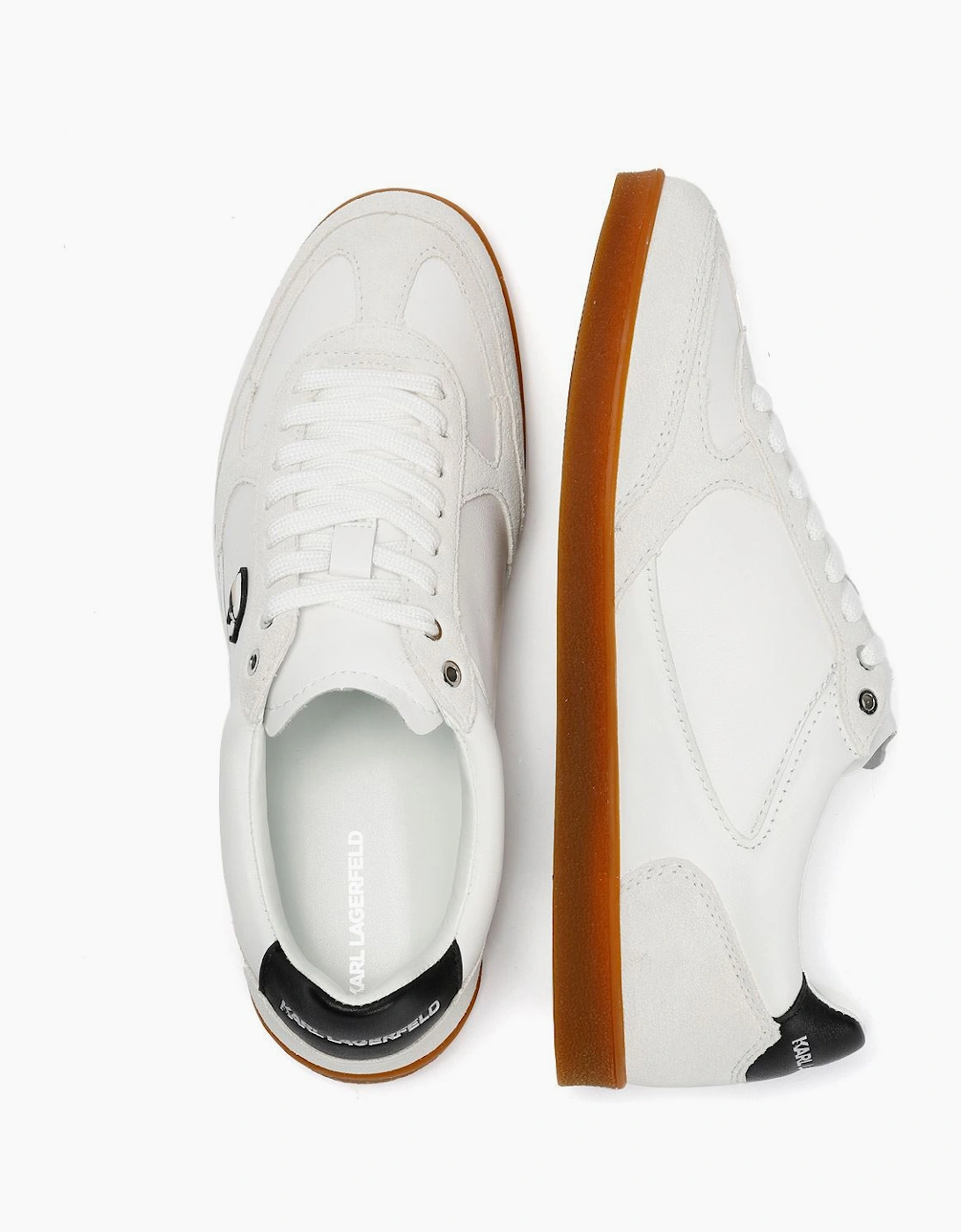 Karl Lagerfeld Kandidate NFT Leather Women's White Trainers