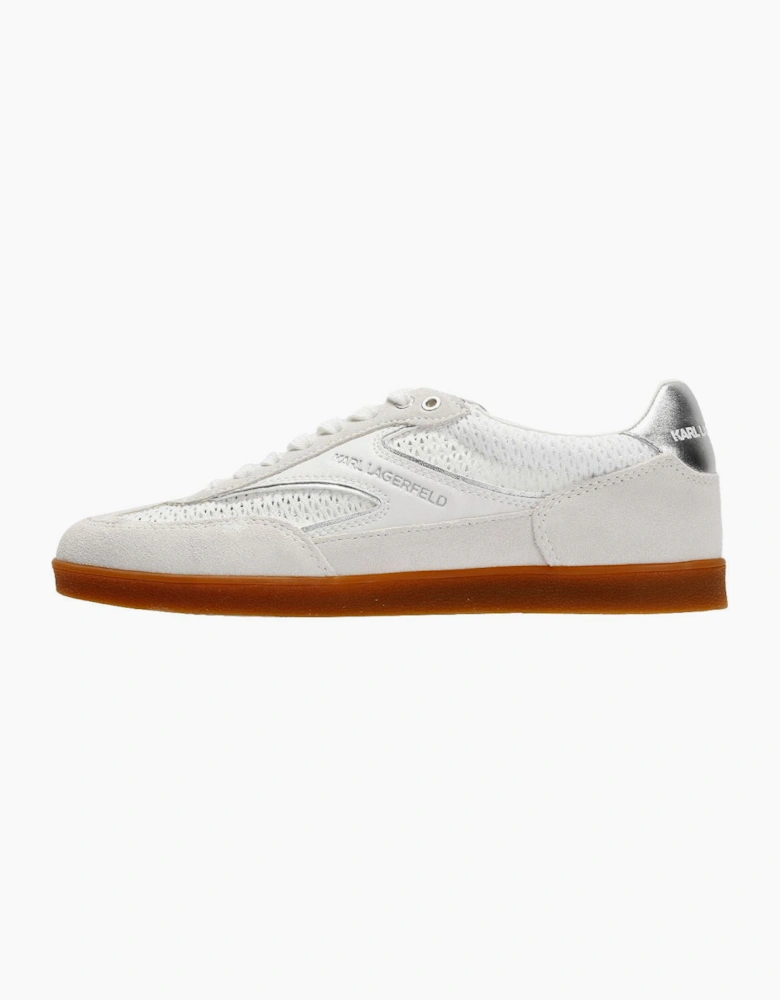 Karl Lagerfeld Kandidate Mesh Mix Women's White Trainers
