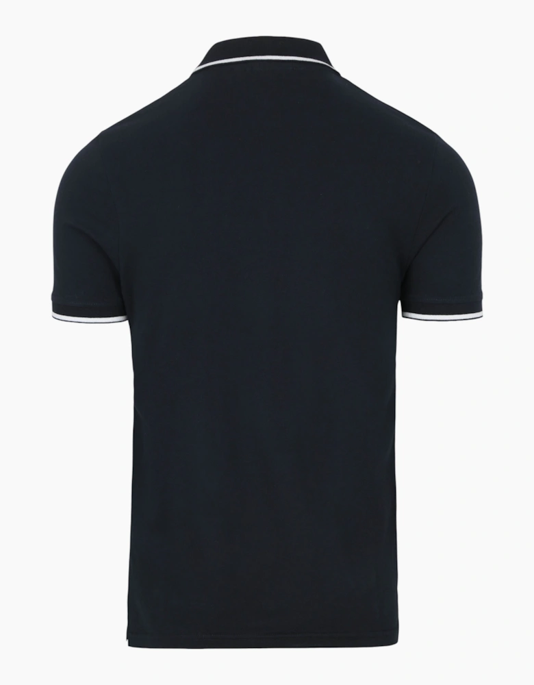 Lyle & Scott Mens Polo Shirt Tipped Short Sleeve Tee