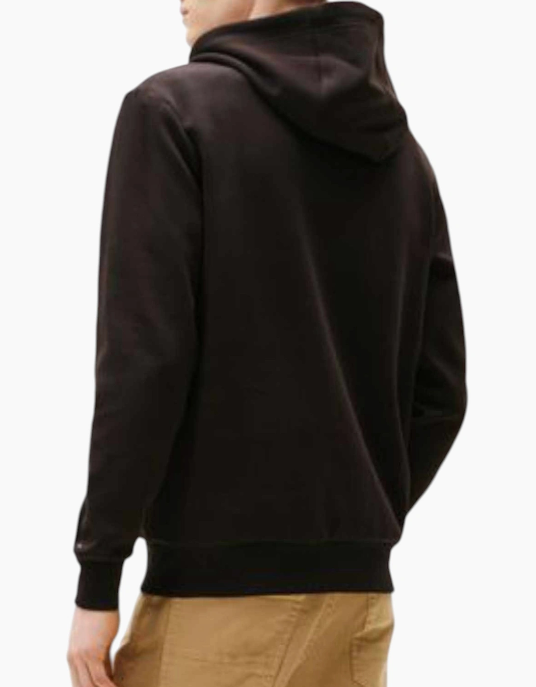 Tommy Hilfiger Mens Hoodies Tonal Logo Embroidery Casual Cotton Long Sleeve Top