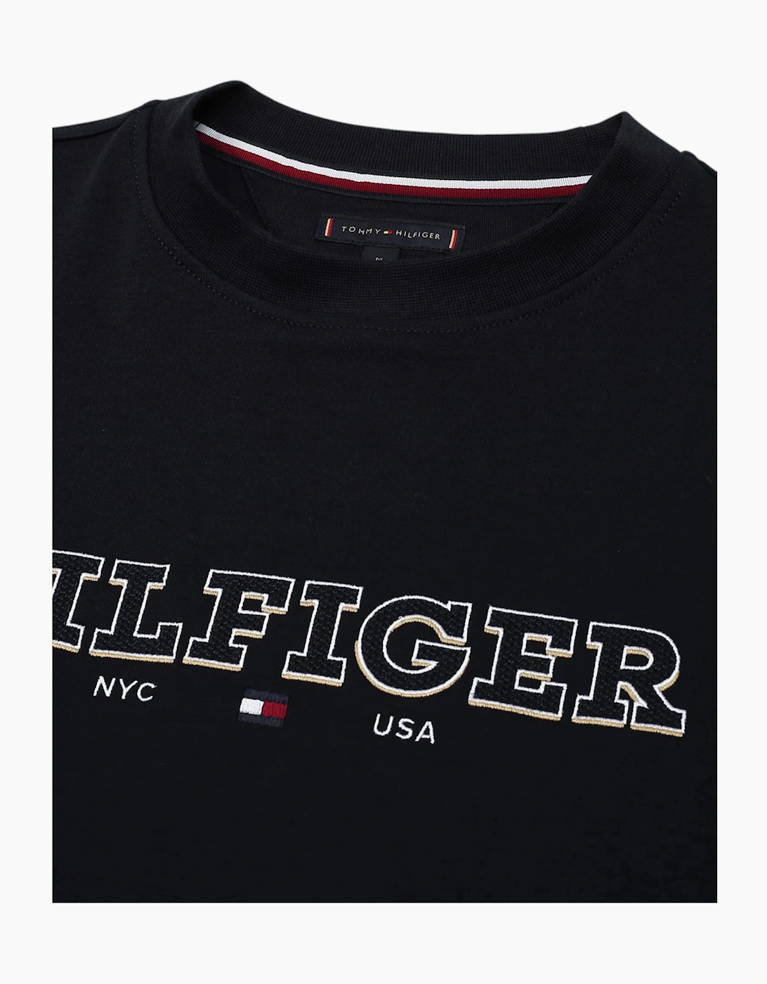 Tommy Hilfiger Mens Sweatshirt Casual Cotton Pullover New Crew Neck Sweatshirt