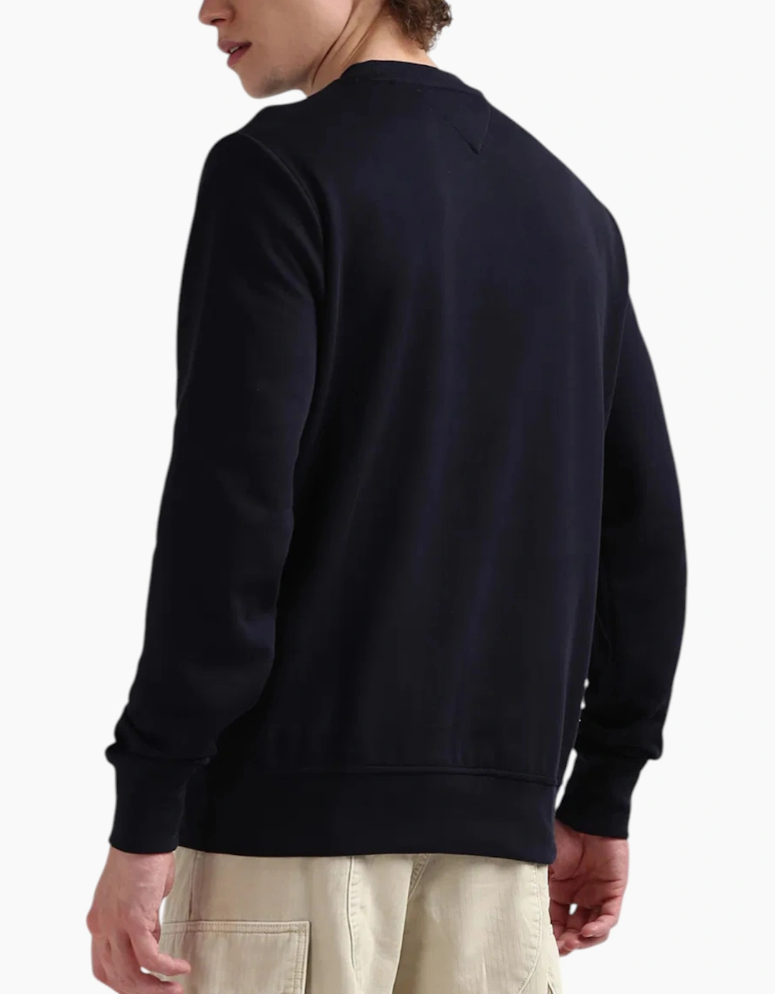 Tommy Hilfiger Mens Sweatshirt Casual Cotton Pullover New Crew Neck Sweatshirt