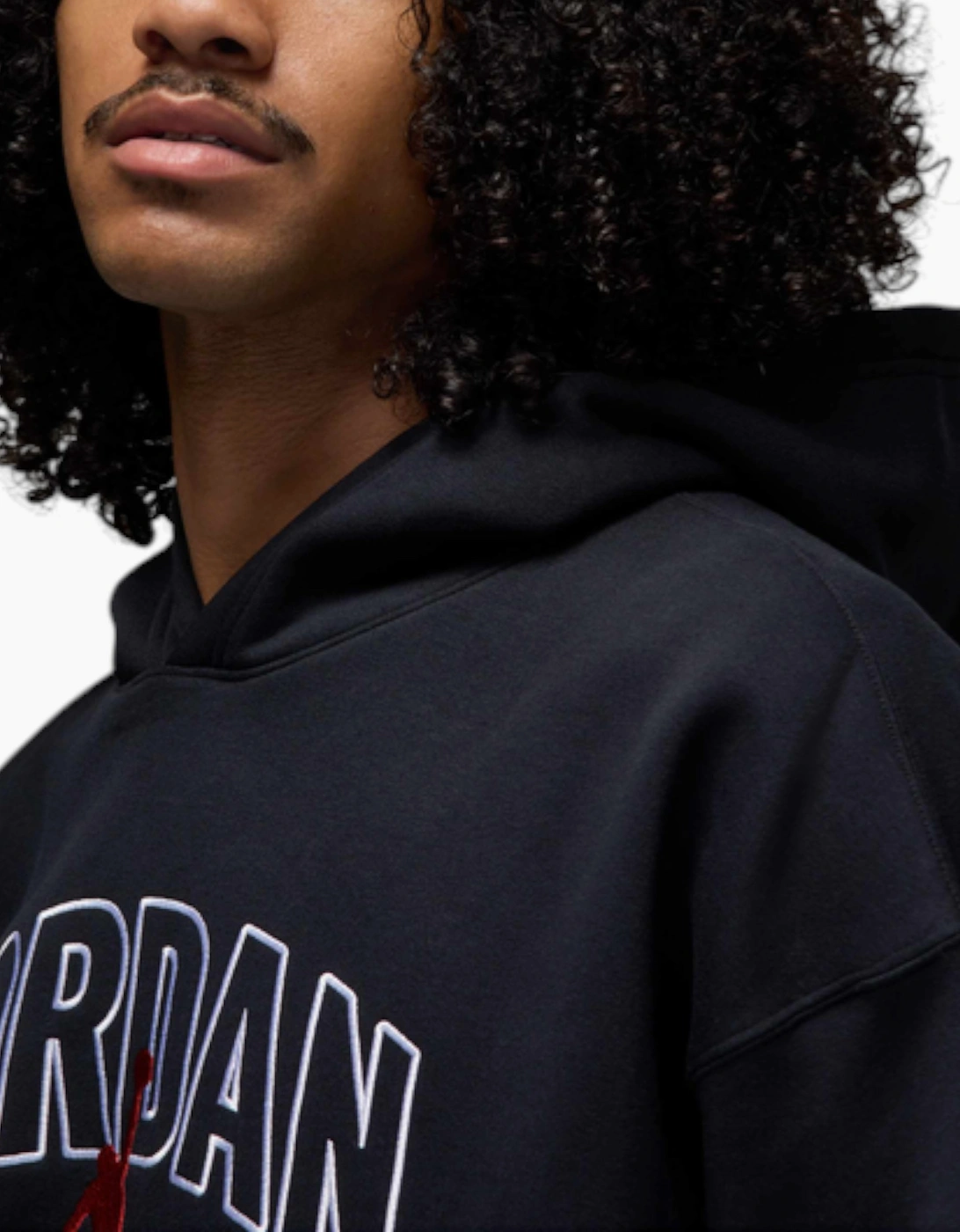 Nike Mens Jordan Hoodie Oversized Fleece Pullover