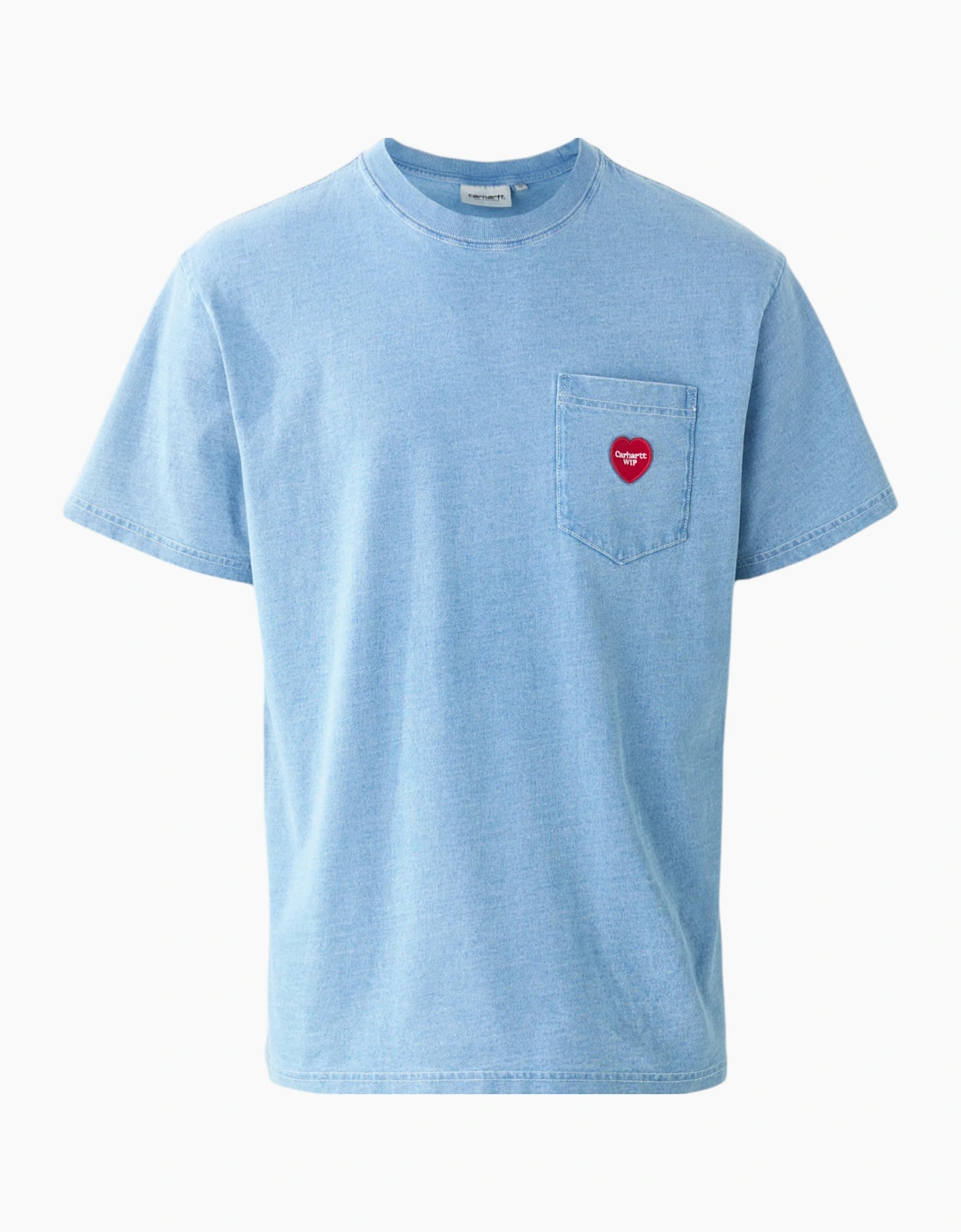 Carhartt WIP INGO POCKET Mens Basic T-shirt Heart Patch Pocket loose Fit
