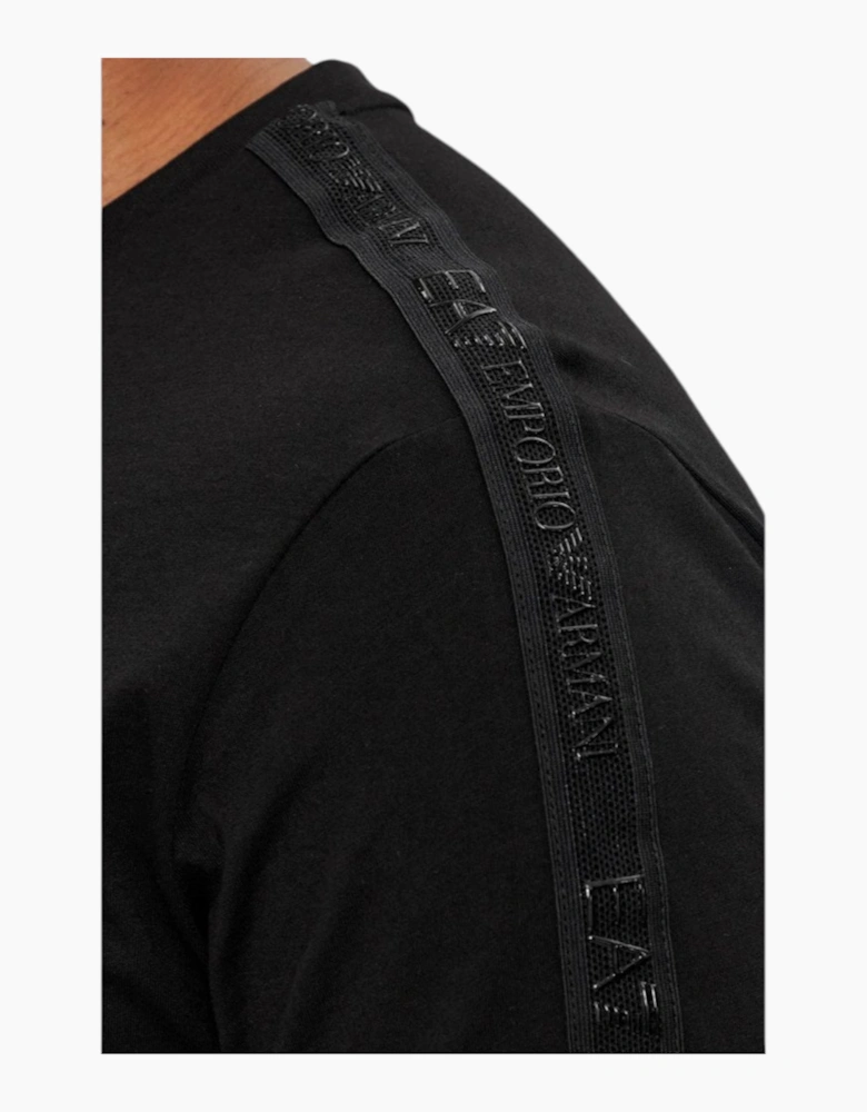 EA7 Emporio Armani Mens 3DPT35 PJ02Z Tape Logo T-Shirt