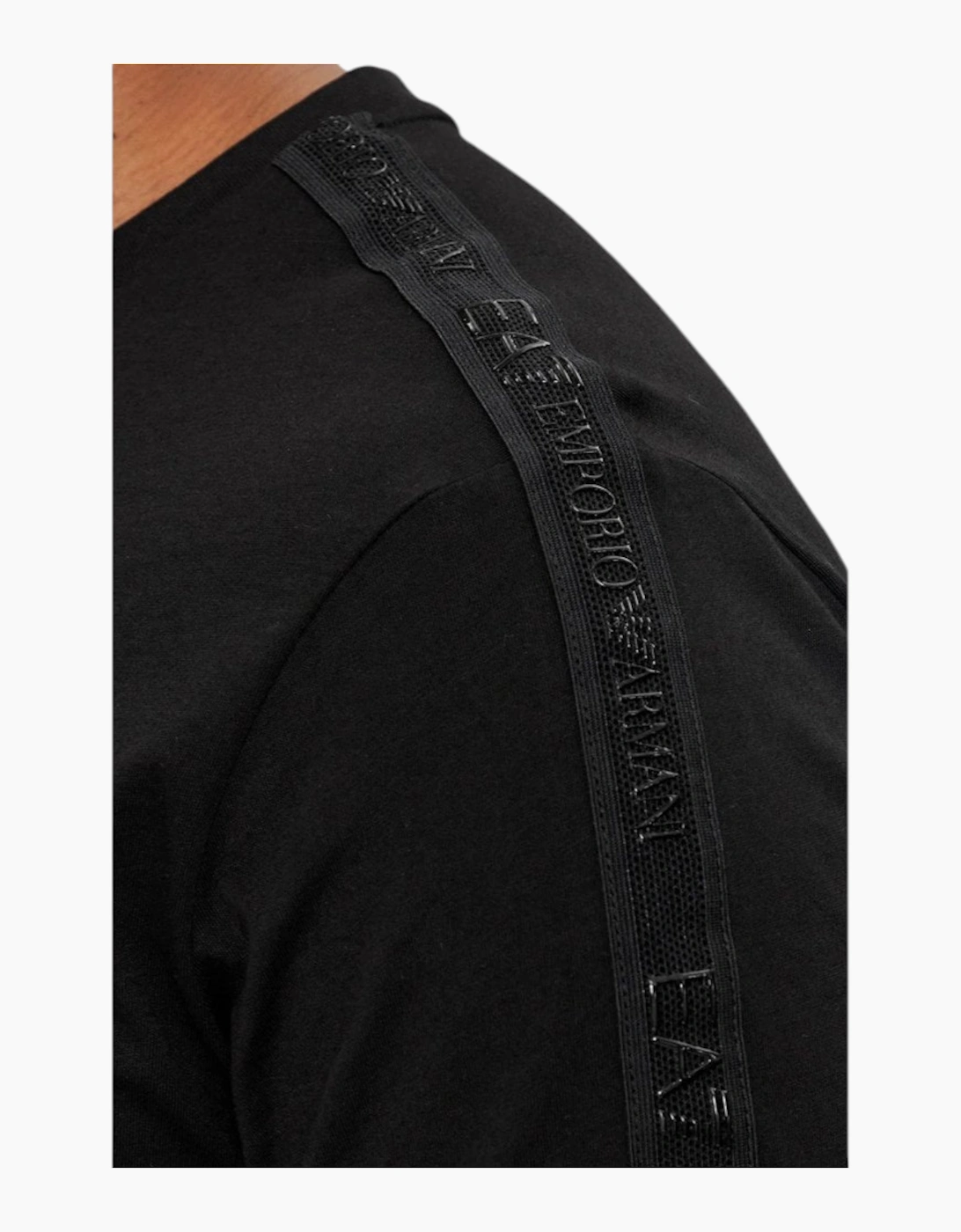 EA7 Emporio Armani Mens 3DPT35 PJ02Z Tape Logo T-Shirt