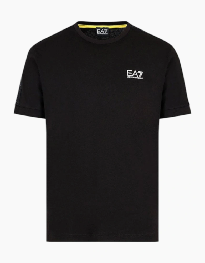 EA7 Emporio Armani Mens 3DPT35 PJ02Z Tape Logo T-Shirt