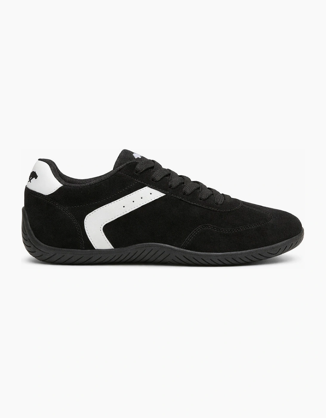 Rocket Dog RACE MICROFIBRE/PU Womens Casual Trainers Black, 6 of 5