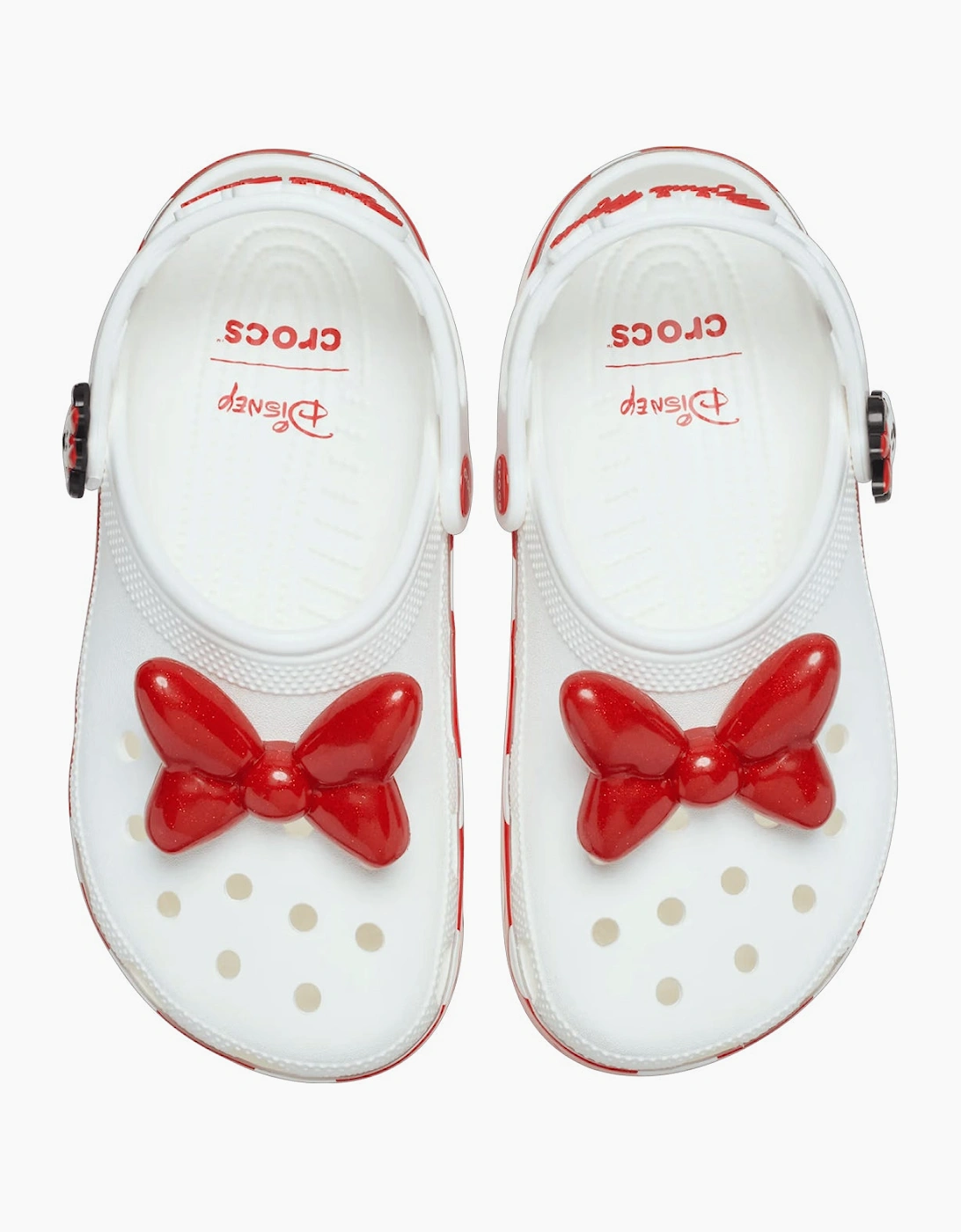 Crocs 212717 MINNIE MOUSE Womens Disney Clogs White