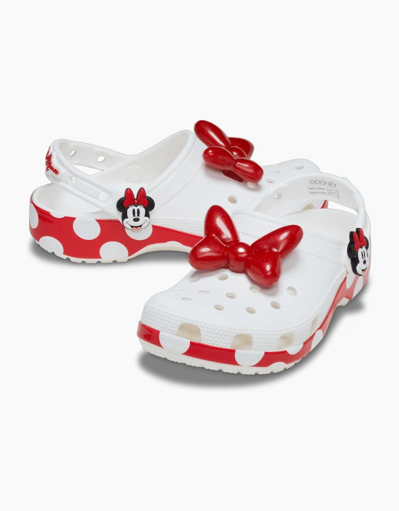 Crocs 212717 MINNIE MOUSE Womens Disney Clogs White