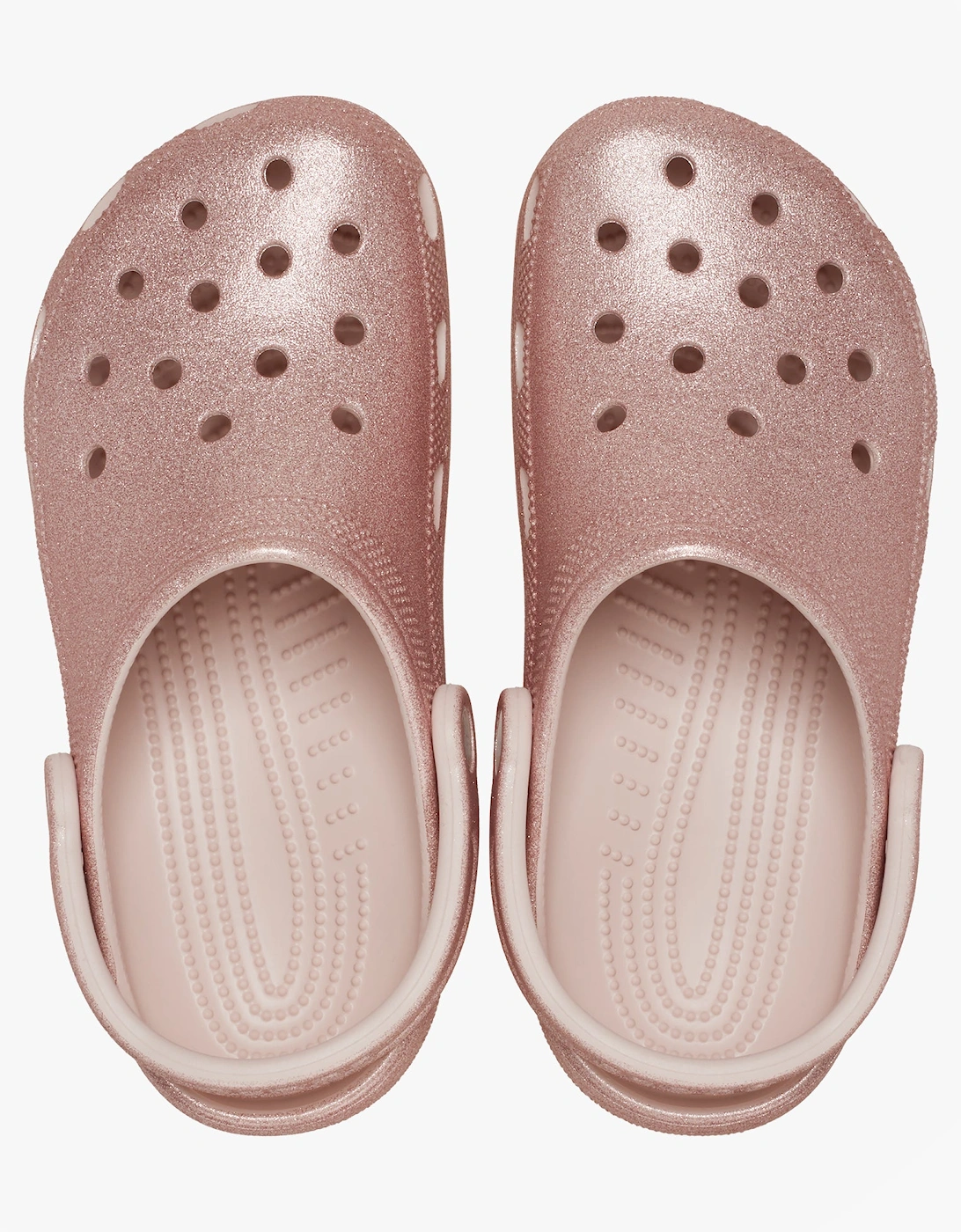 Crocs CLASSIC GLITTER Unisex Adults Clogs Quartz Glitter