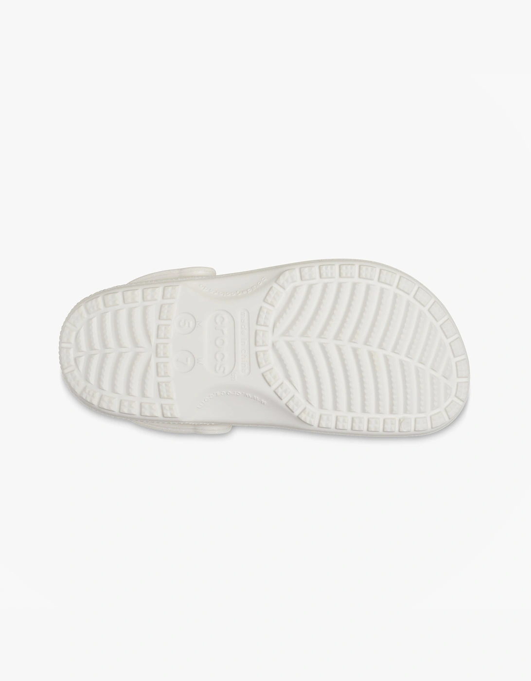 Crocs CLASSIC GLITTER Unisex Adults Clogs White