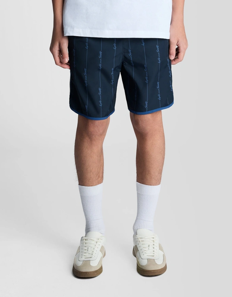 Logo Printed Swim Shorts