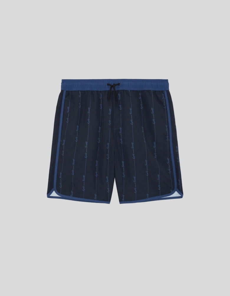 Logo Printed Swim Shorts