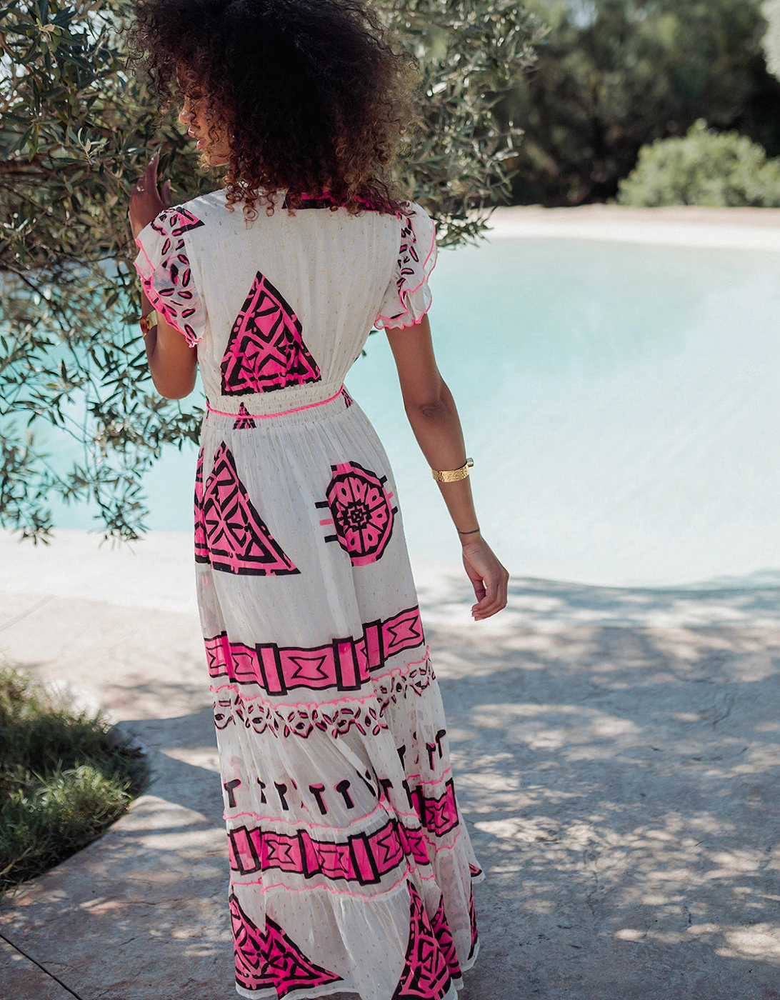 Aztec aura dress