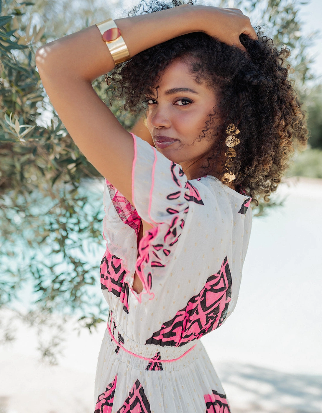 Aztec aura dress