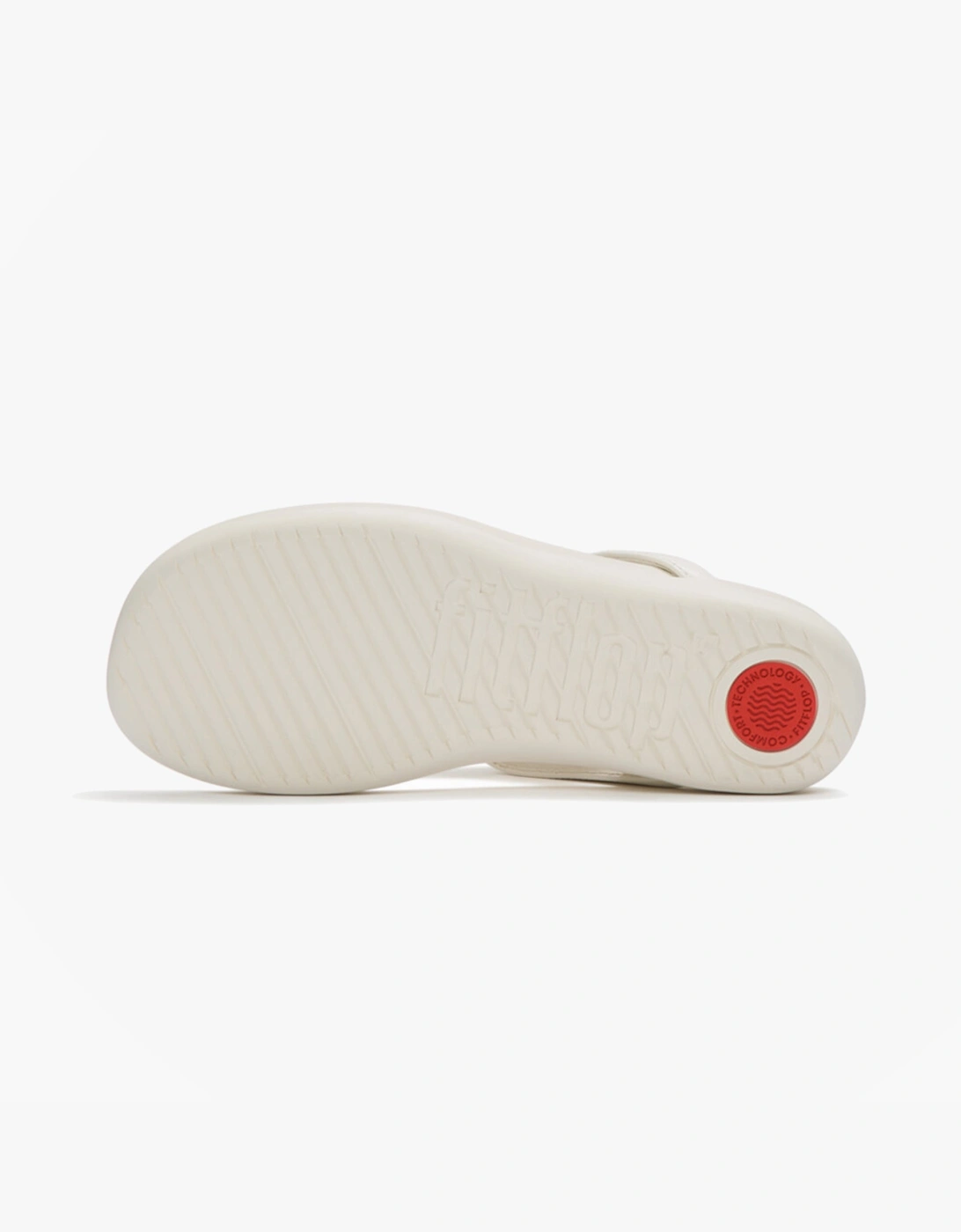 FitFlop SOLAY GLOSSY Womens Flip-flops Cream