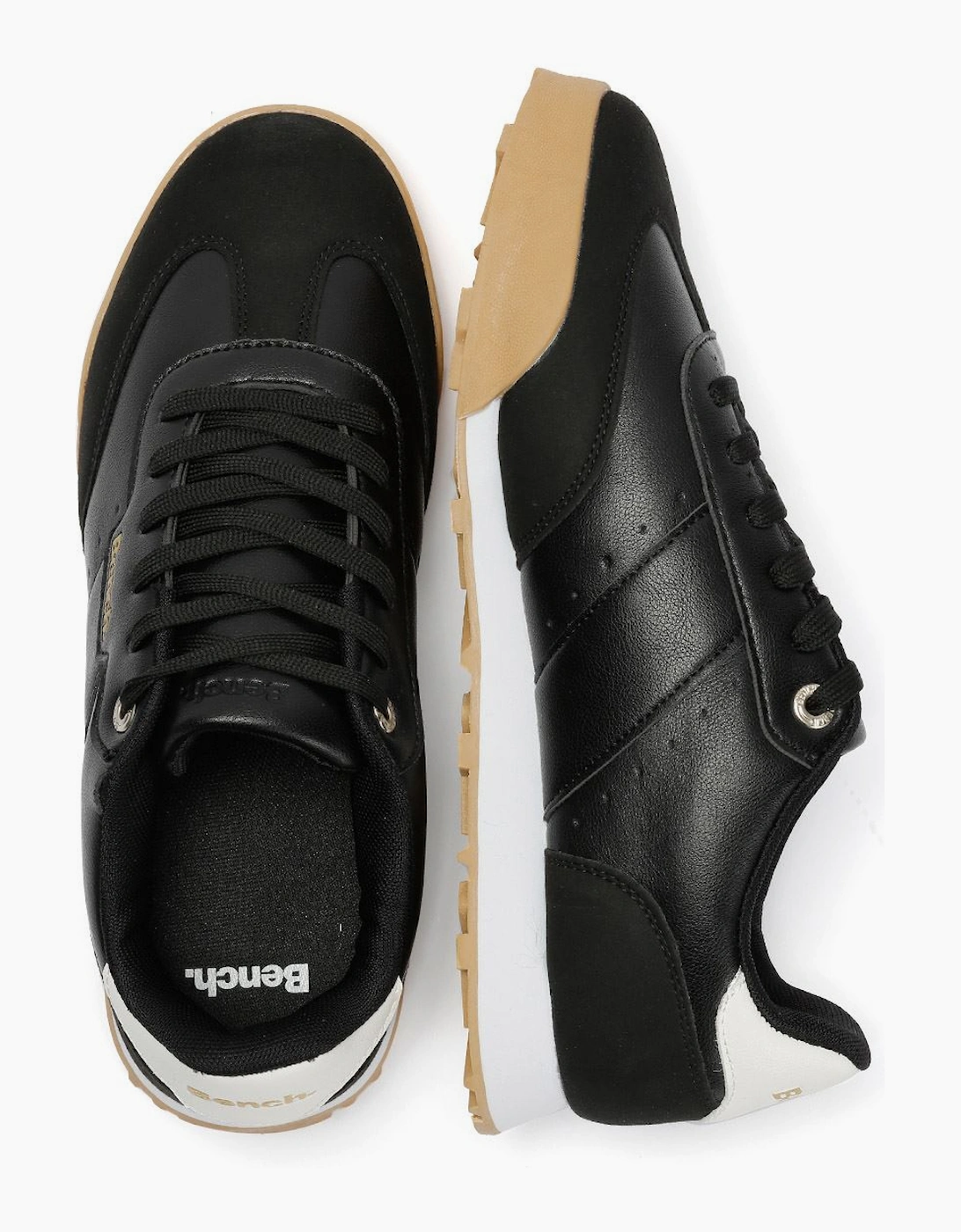 Bench Murray Men's Black/Gum Trainers