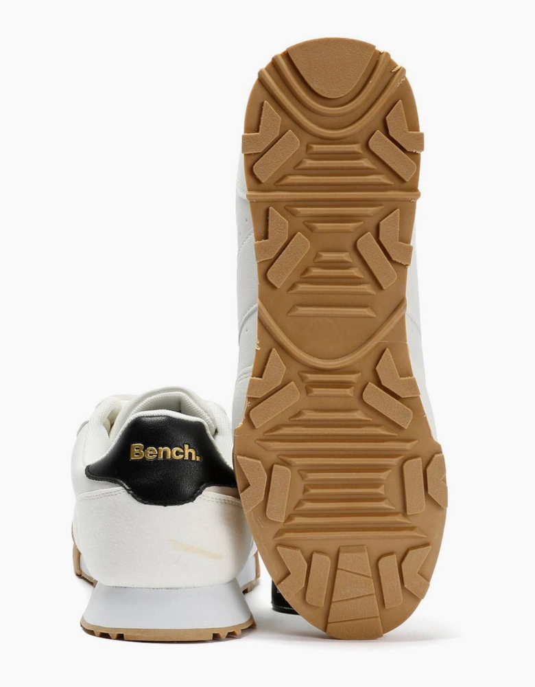 Bench Murray Men's White/Gum Trainers