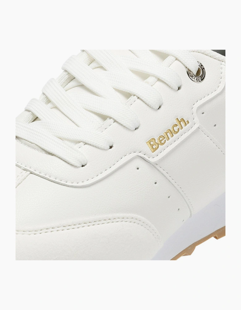 Bench Murray Men's White/Gum Trainers