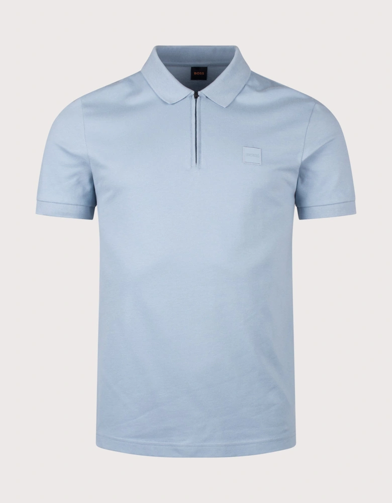 Slim Fit Passerzip Polo Shirt