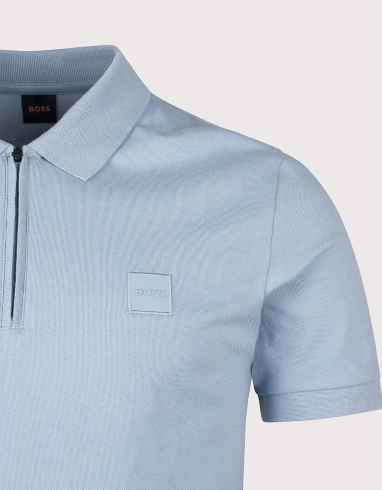 Slim Fit Passerzip Polo Shirt