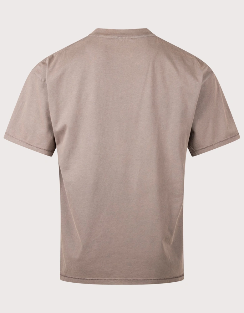 Oversized Fit Western Initial T-Shirt