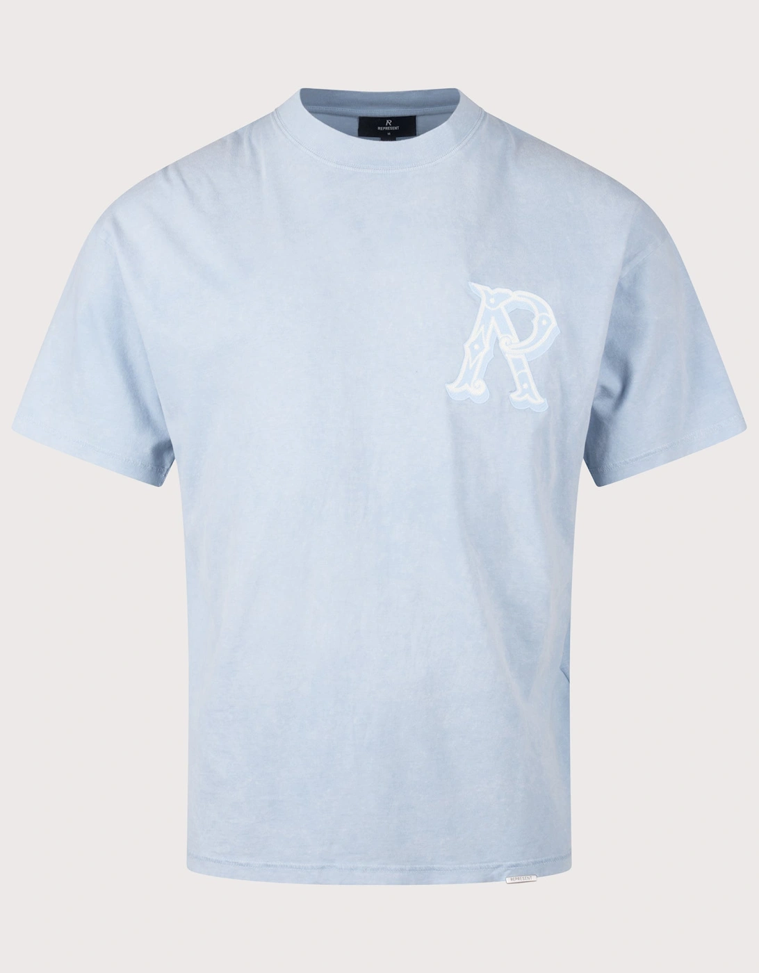 Oversized Fit Western Initial T-Shirt