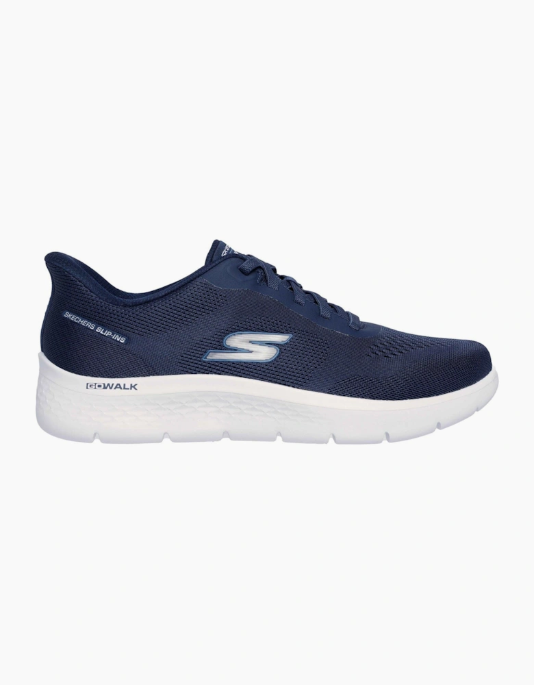 Skechers Go Walk Flex Polyester Men's Navy Trainers
