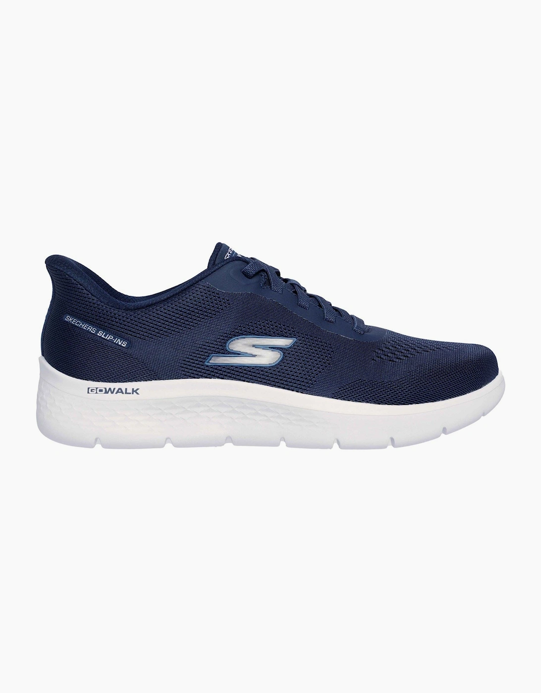 Skechers Go Walk Flex Polyester Men's Navy Trainers