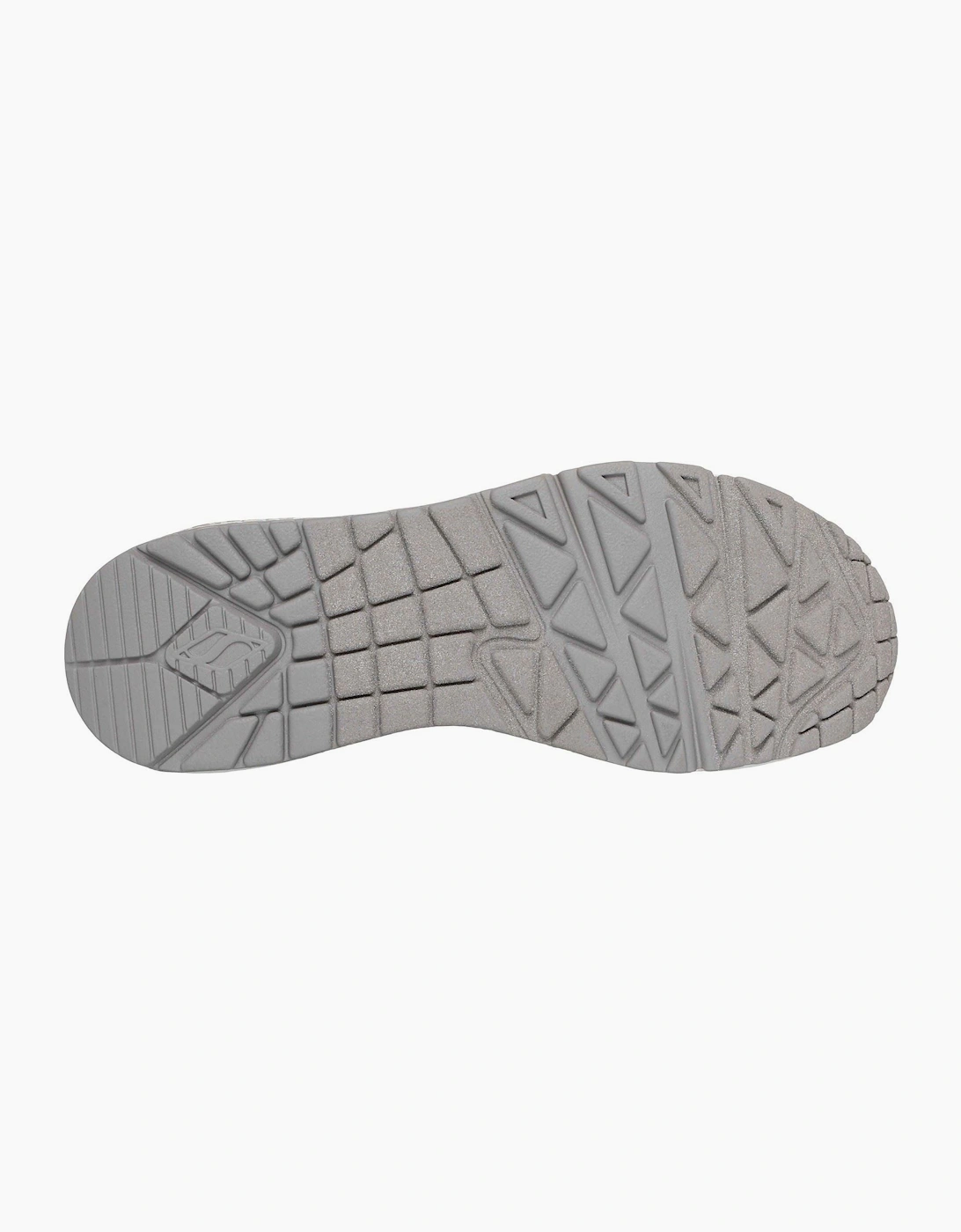 Skechers Uno Safari Time Polyurethane Women's White/Leopard Trainers