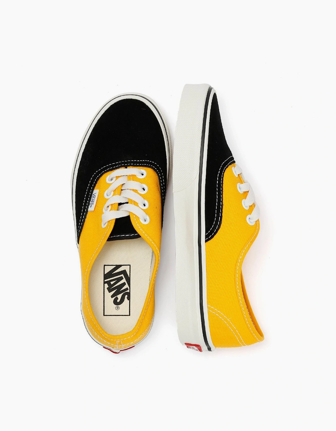 Vans Authentic Primary Multi Yellow/Black Trainers